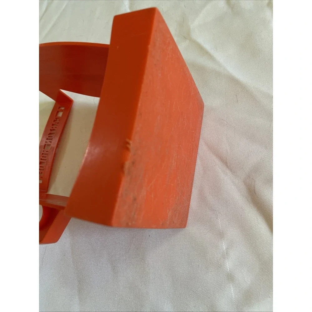 Vintage Handi Holder Orange 1/2 Gallon Milk Carton Juice Carrier